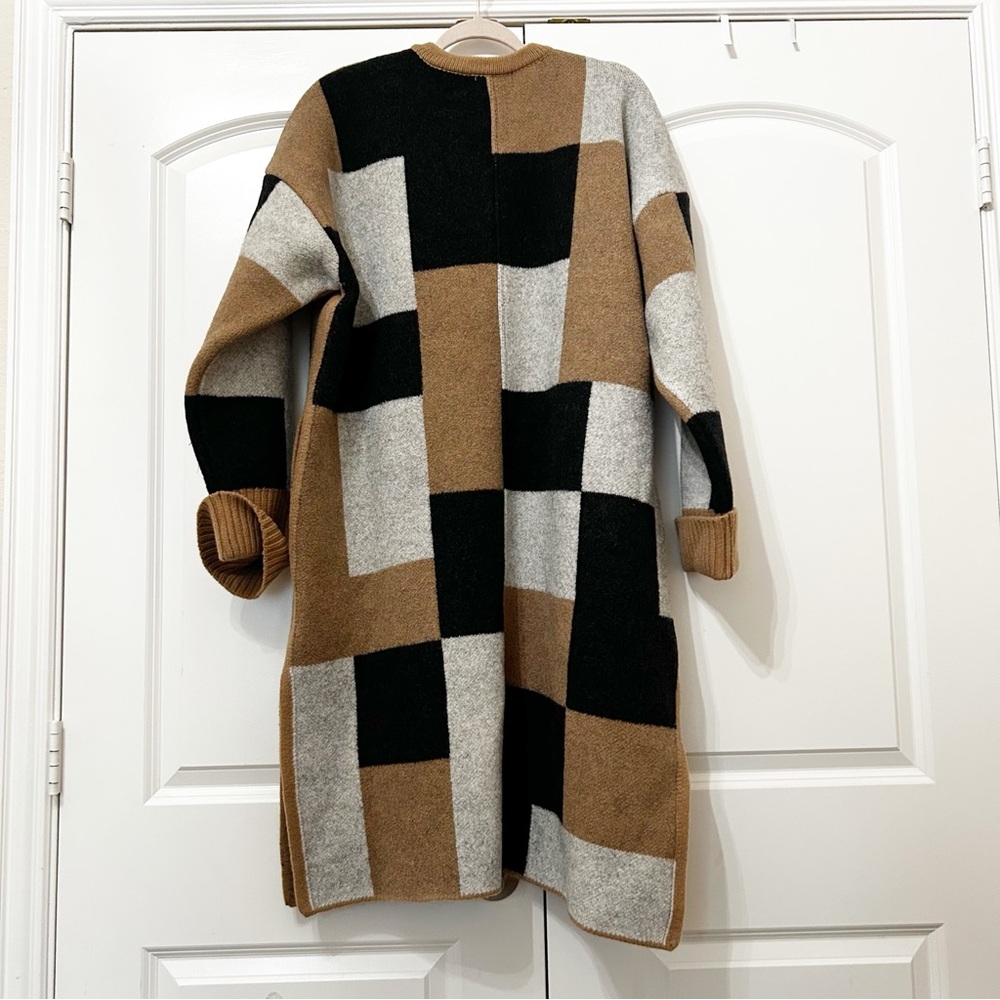 NWT Free People Check Me Out Long Cardigan Jacket - Picture 5 of 5